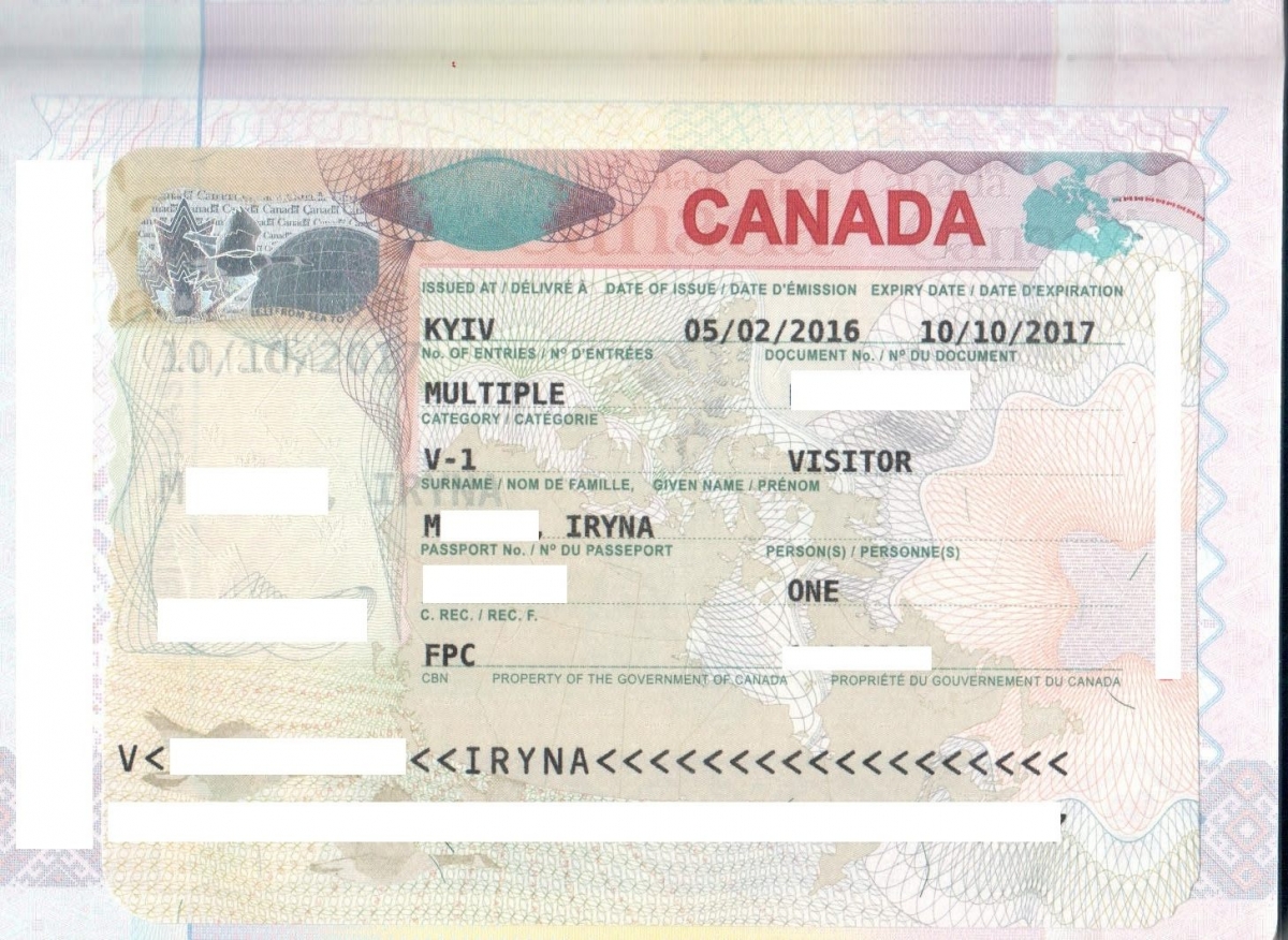 Канадская виза требования фото